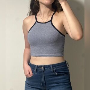 Zara Blue Crop Top | Brand: Zara | Size: Small